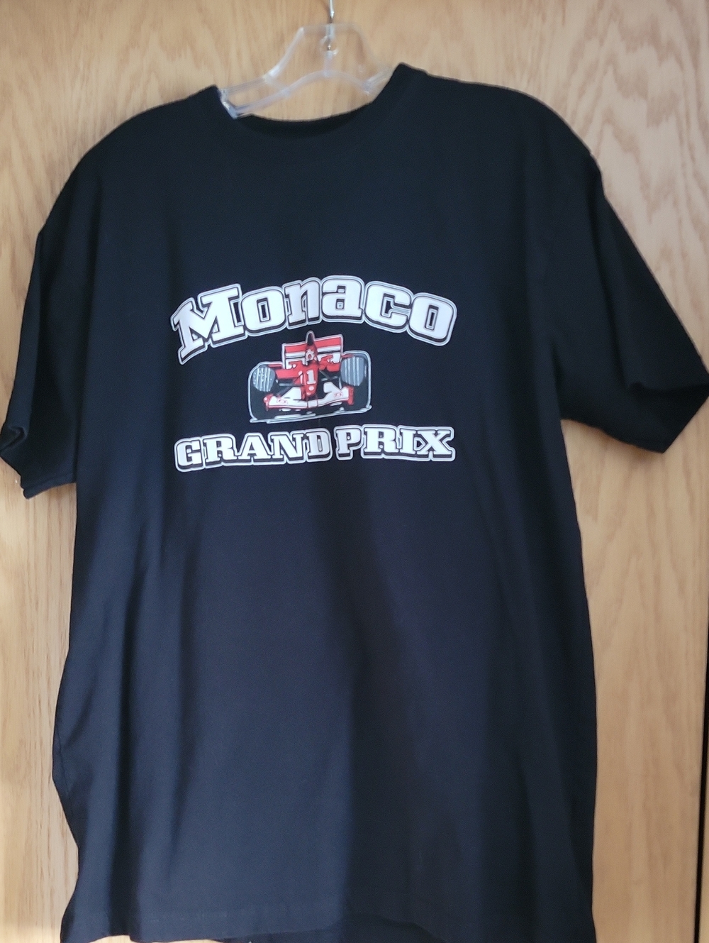Spirit Black Monaco Grand Prix Graphic Tee with Red Racecar